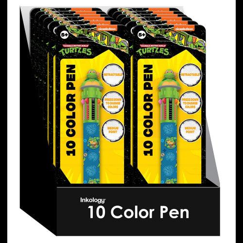 Inkology - TMNT - 10 Color - Jumbo Pen Toys & Games