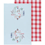 Now Designs - Alpine Adventure Printed Dishtowels Set of 2