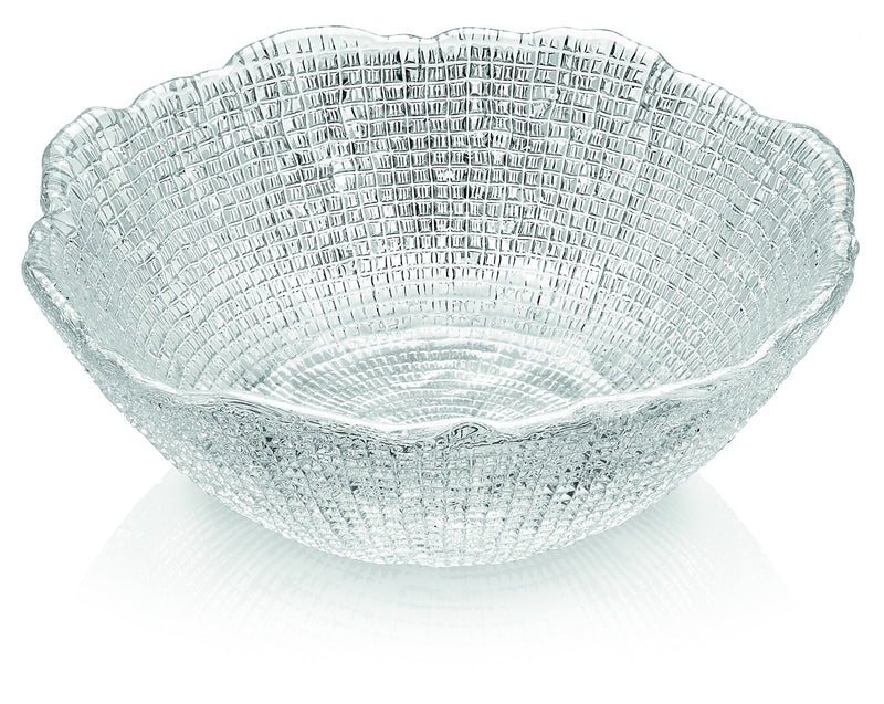 IVV - Diamante' - Salad bowl in clear glass