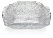 IVV - Diamante' - Square bowl in clear glass