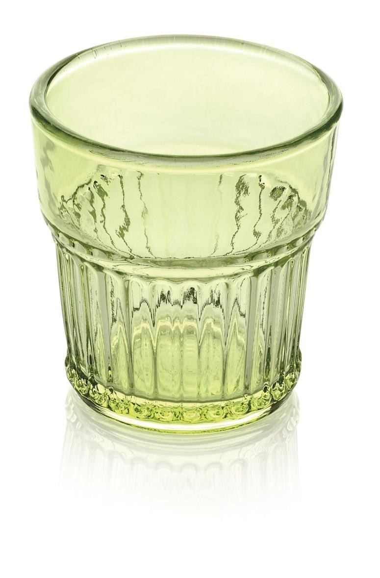 IVV - INDUSTRIAL CHIC SET 6 LIQUEUR GLASS ACID GREEN 80ML Home & Kitchen