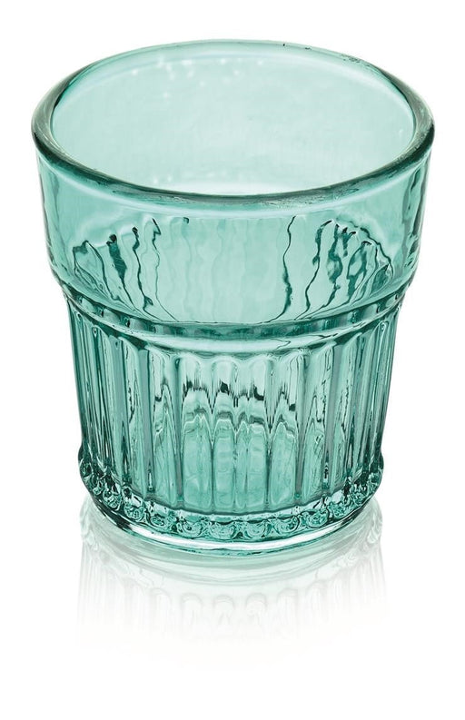 IVV - INDUSTRIAL CHIC SET 6 LIQUEUR GLASS TURQUOISE 80ML Home & Kitchen