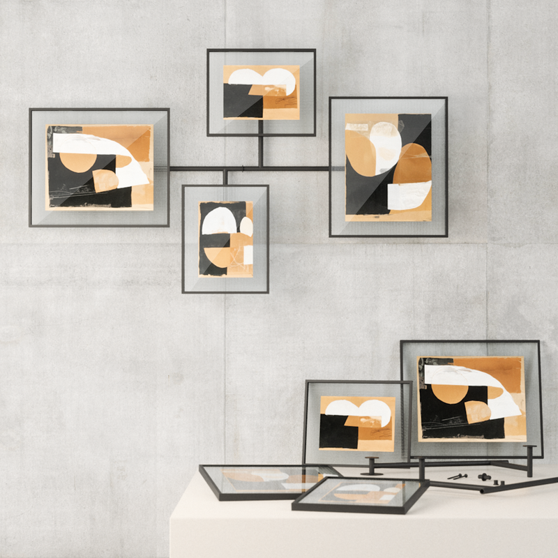 Flute Wall Picture Frames, Set of 4 - image 3