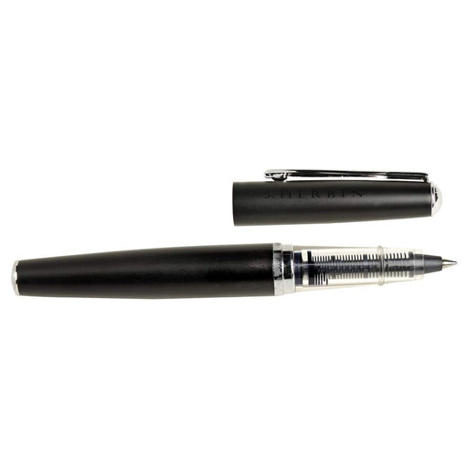 Jacques Herbin - Black Metal Rollerball Pen Office Supplies