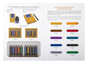 Jacques Herbin - Box Of 7 Maxi Fountain Pen Ink Cartridges, Standard Size Office Supplies Abyssal Black
