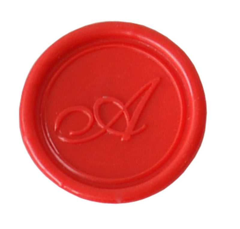 Jacques Herbin - Brass Seal for Wax | Script Old Style Arts & Crafts A