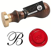 Jacques Herbin - Brass Seal for Wax | Script Old Style Arts & Crafts B