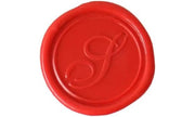 Jacques Herbin - Brass Seal for Wax | Script Old Style Arts & Crafts S