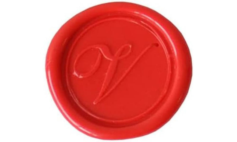 Jacques Herbin - Brass Seal for Wax | Script Old Style Arts & Crafts V