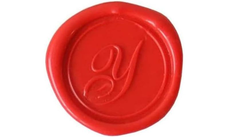 Jacques Herbin - Brass Seal for Wax | Script Old Style Arts & Crafts Y