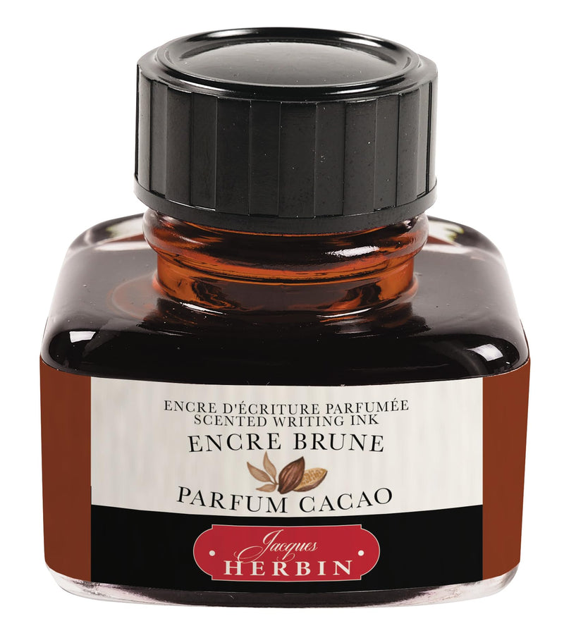 Jacques Herbin - Cocoa Scented Ink 30ml Office Supplies