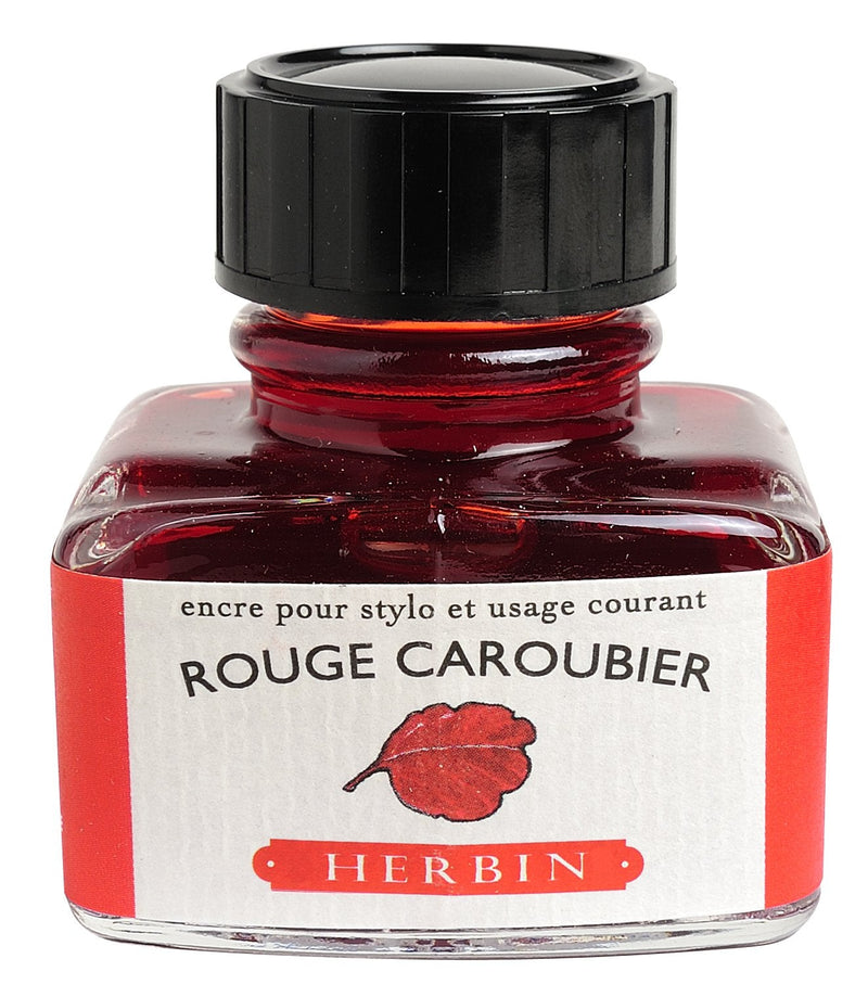 Jacques Herbin - Fountain Pen Ink - 30ml Bottled Office Supplies Amaranth Red