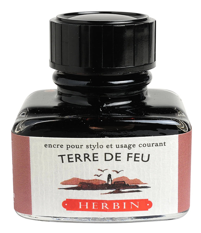 Jacques Herbin - Fountain Pen Ink - 30ml Bottled Office Supplies Amaranth Red