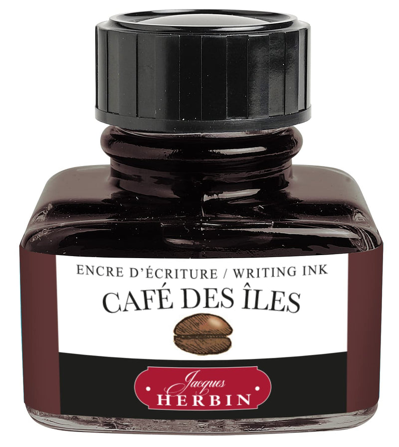 Jacques Herbin - Fountain Pen Ink - 30ml Bottled Office Supplies Amaranth Red