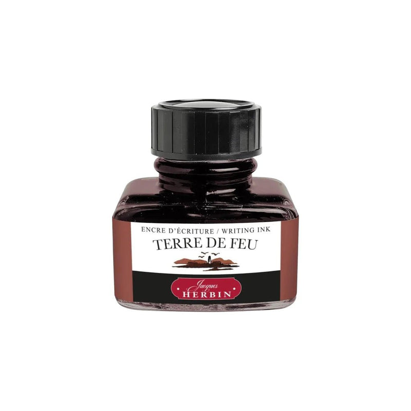 Jacques Herbin - Fountain Pen Ink - 30ml Bottled Office Supplies Amaranth Red
