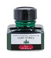 Jacques Herbin - Fountain Pen Ink - 30ml Bottled Office Supplies Forest Green