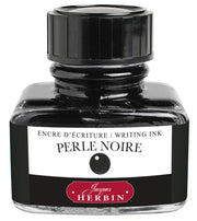 Jacques Herbin - Fountain Pen Ink - 30ml Bottled Office Supplies Pearl Black