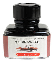 Jacques Herbin - Fountain Pen Ink - 30ml Bottled Office Supplies Terra Del Fuego