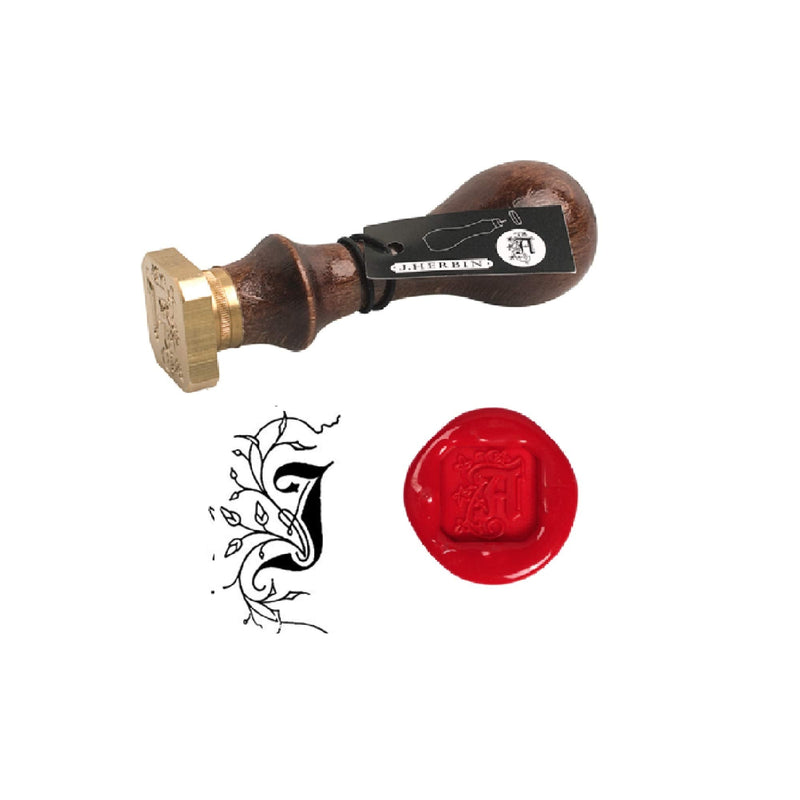 Jacques Herbin - illuminated brass seal - 5 mm - Ancient style - A to Z Office Supplies A