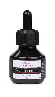 Jacques Herbin - India/China Ink 50ml Bottle - Black Office Supplies