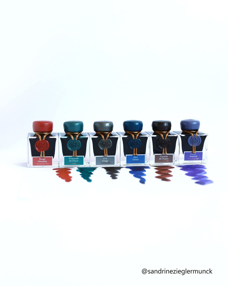 Jacques Herbin - Ink - 1670 Fountain Pen Ink Collection for Writing & Calligraphy Office Supplies Black