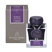 Jacques Herbin - Ink - 1798 Premium Fountain Pen Ink Collection Bottles and Refills Office Supplies Amethyst