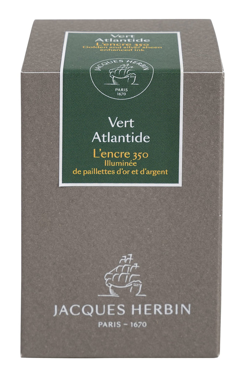 Jacques Herbin - Ink - 350 Atlantis Green | 50mL Office Supplies