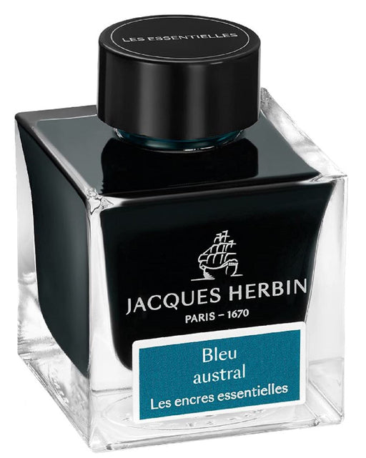 Jacques Herbin - Ink Bottle Austral Blue | 50 mL Office Supplies