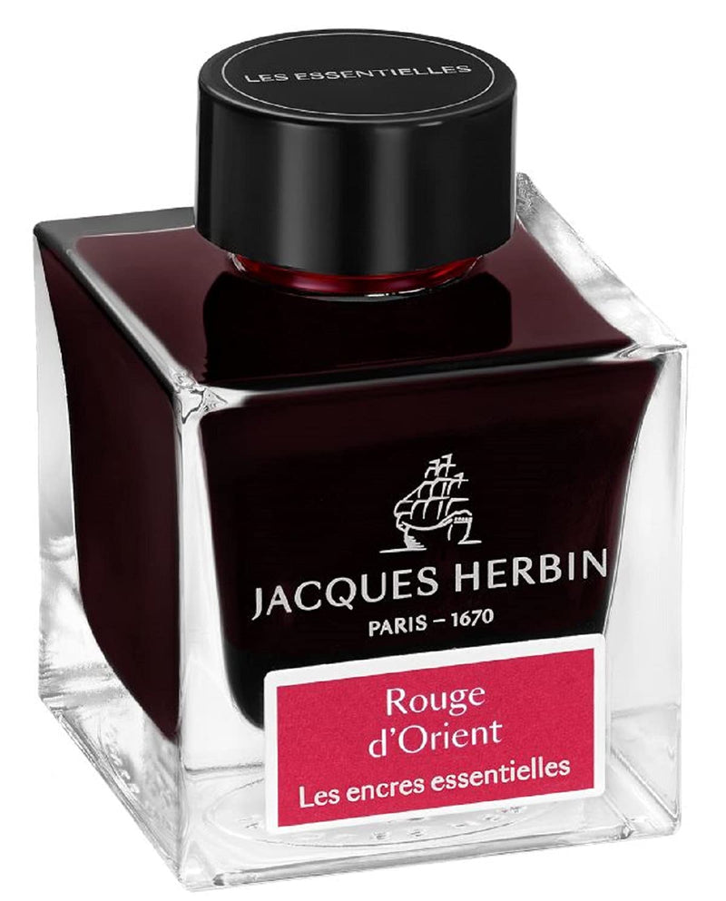 Jacques Herbin - Ink Bottle Oriental Red | 50 mL Office Supplies