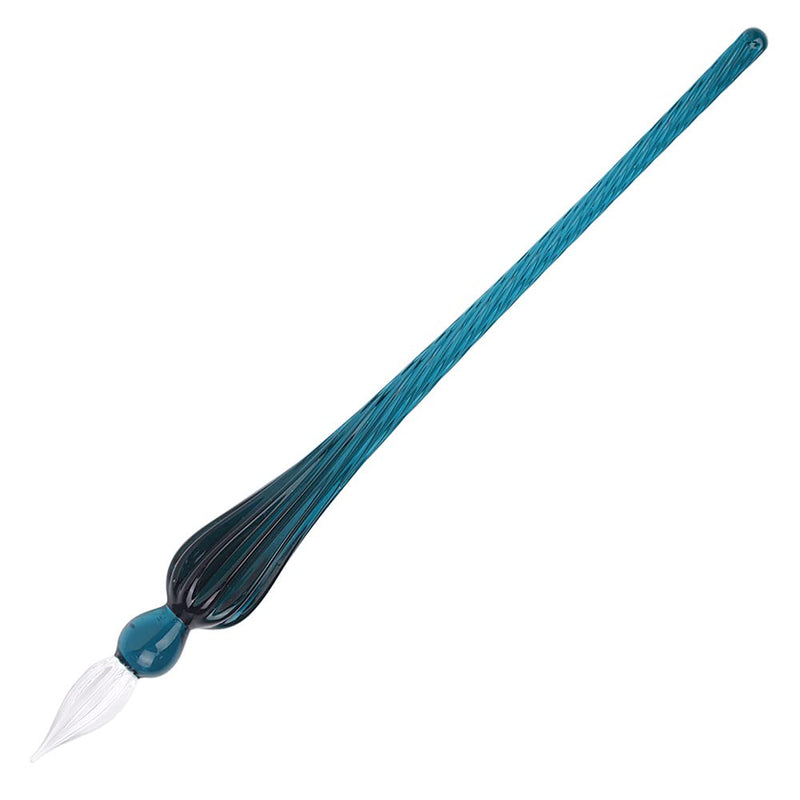 Jacques Herbin - Round Glass Pen 18 cm - Emerald Office Supplies