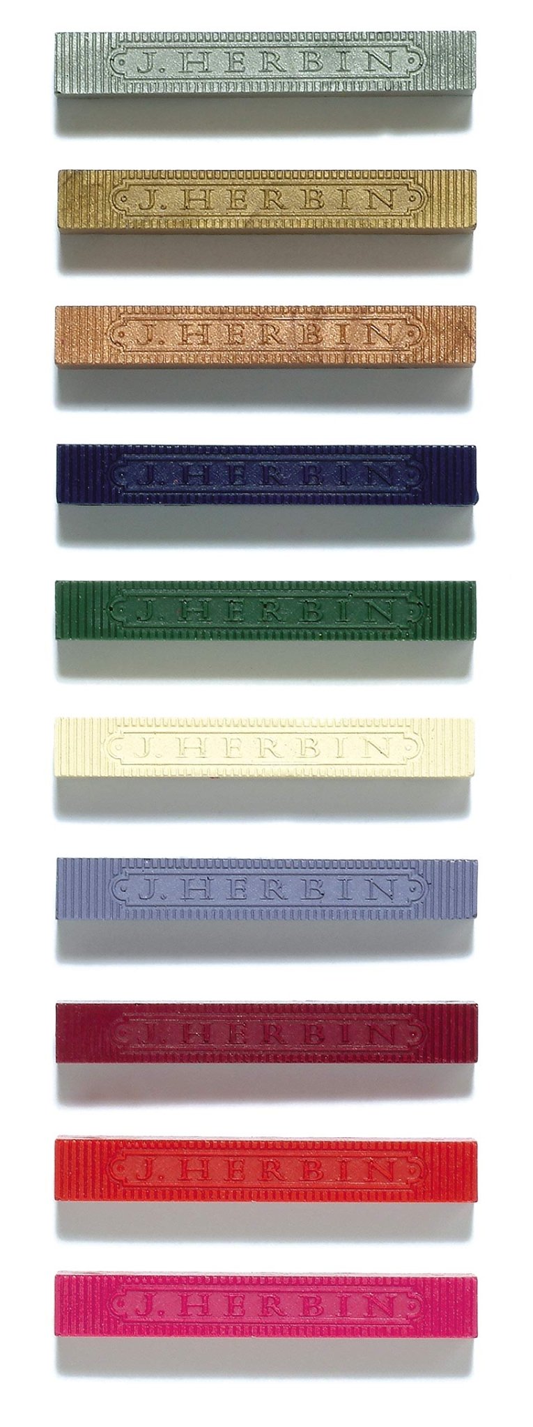 Jacques Herbin - Soft Wax 4 Sticks Arts & Crafts Bordeaux