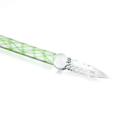 Jacques Herbin - Straight Glass Pen 16Cm - Meadow Green Office Supplies