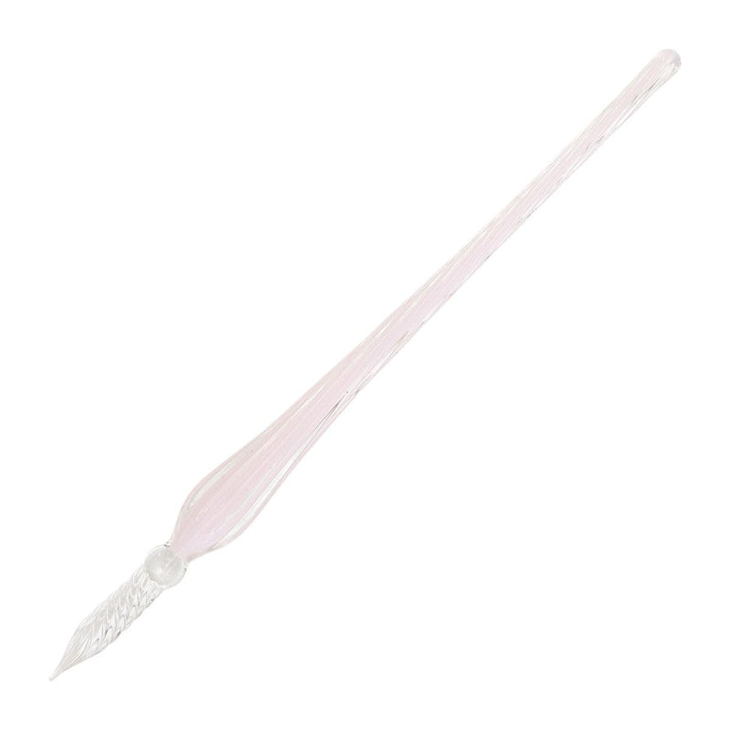 Jacques Herbin - Twisted Glass Pen - 19 Cm Office Supplies Pale Pink