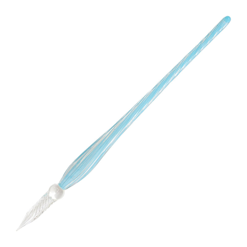 Jacques Herbin - Twisted Glass Pen - 19 Cm Office Supplies Pale Pink