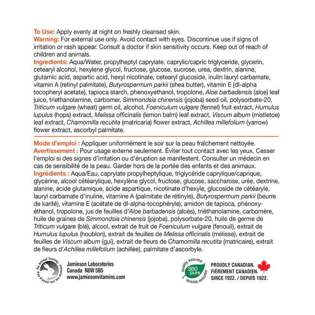 Jamieson - A - Retinol Renewal Night Cream 120ml Beauty & Personal Care