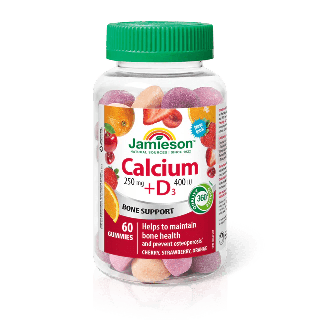 Jamieson - Calcium + Vitamin D Gummies 60's Health & Wellness