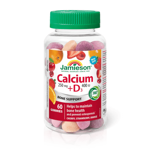 Jamieson - Calcium + Vitamin D Gummies 60's Health & Wellness