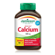 Jamieson - MegaCal Calcium 650mg 100's+20's Free Beauty & Personal Care