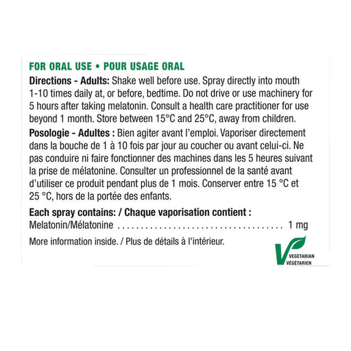 Jamieson - Melatonin Spray - Mint 50ml Beauty & Personal Care