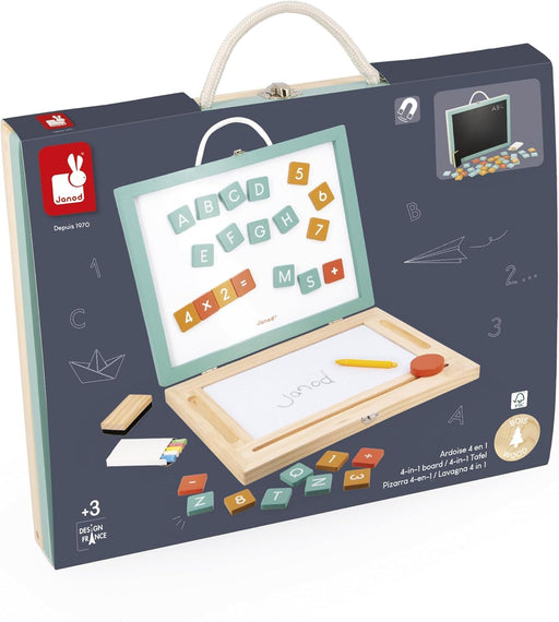 Janod - 4 - IN - 1 BOARD Games & Toys