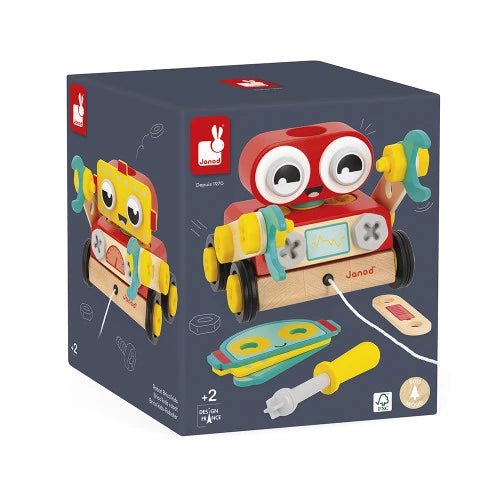 Janod - BRICO'KIDS - ROBOT Toys & Games