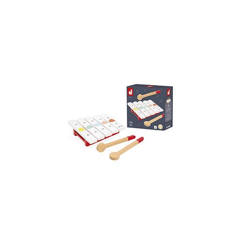 Janod - CONFETTI - WOODEN XYLOPHONE Toys & Games
