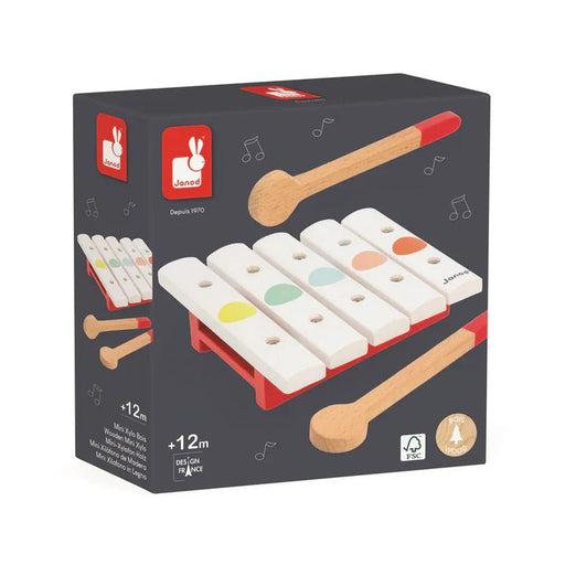 Janod - CONFETTI - WOODEN XYLOPHONE Toys & Games