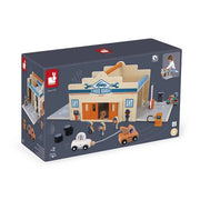 Janod - CROSS ROADS - CITY GARAGE Toys & Games