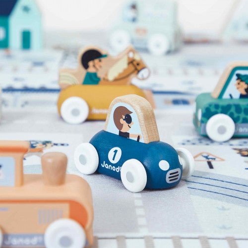 Janod - CROSS ROADS: SPORTS CAR Games & Toys