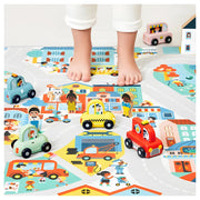 Janod - CROSS ROADS: TAXI Games & Toys