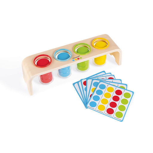 Janod - ESSENTIEL - SORTING COLOURS GAME Toys & Games