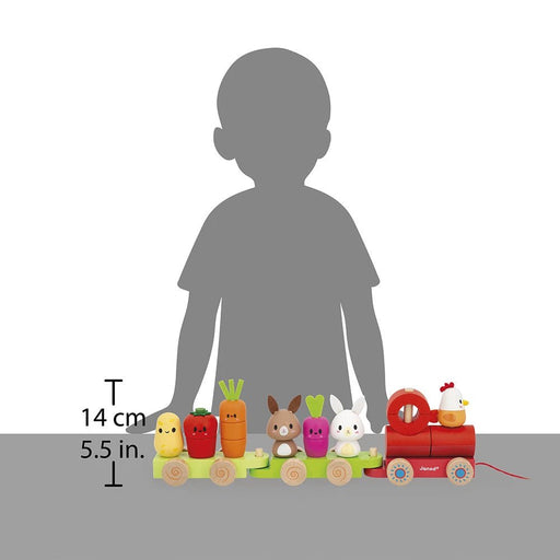 Janod - Farm Pull - along Train Games & Toys