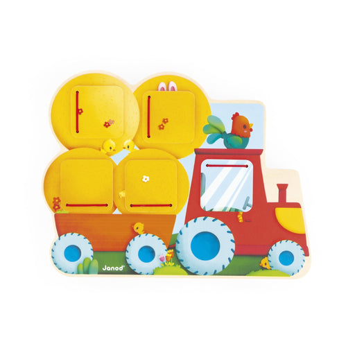 Janod - FARM: SEEK - AND - FIND TRACTOR Games & Toys