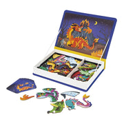 Janod - Magneti'book Dragons, 53 magnets Games & Toys